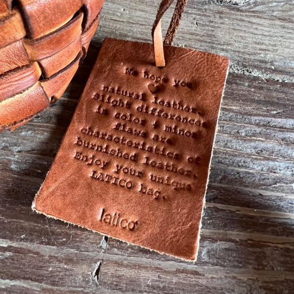 LATICO WEAVER RUSTIC LEATHER CROSSBODY CONVERTIBLE - Picture 4 of 16